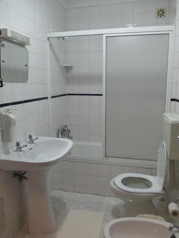 Koupelna v ubytování Guesthouse da Sé
