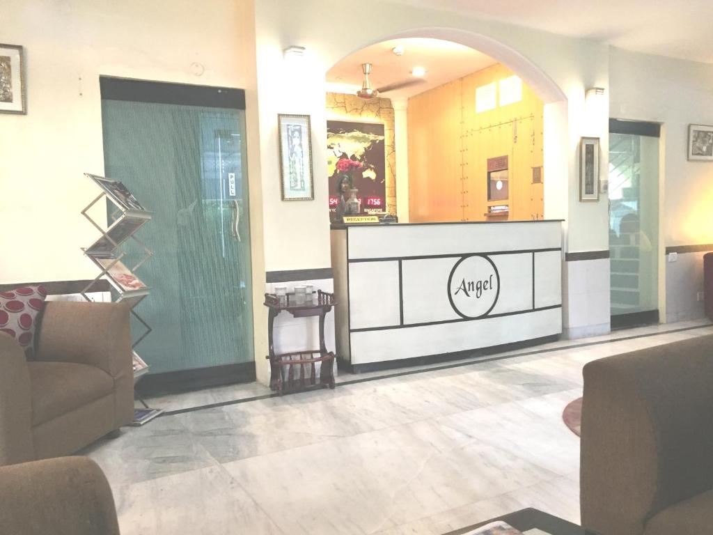 Kuchyň nebo kuchyňský kout v ubytování Angel Residency