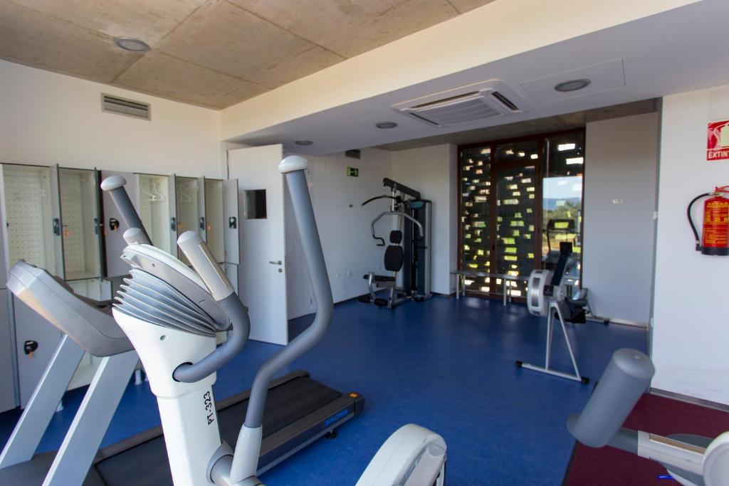 Gimnasio o instalaciones de fitness de Hotel Parque de Monfragüe