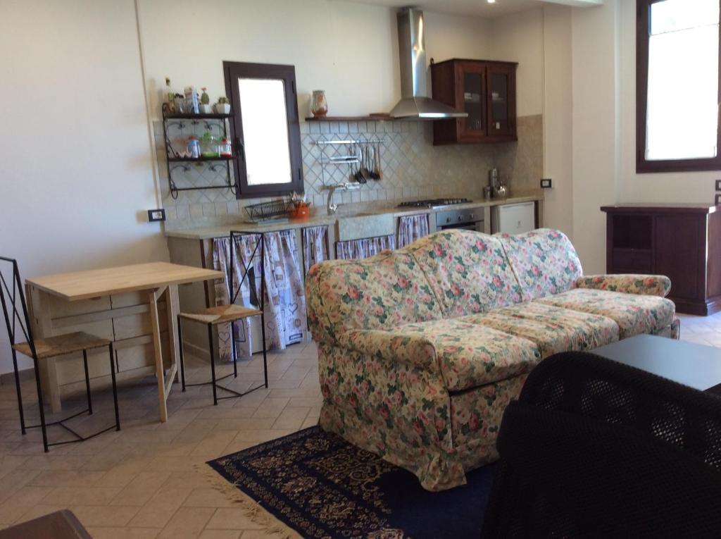 Kuchyň nebo kuchyňský kout v ubytování I Rondoni B&B