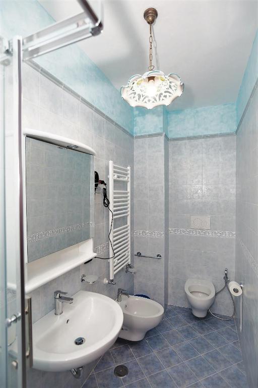 Koupelna v ubytování B&B Fior Tramonti
