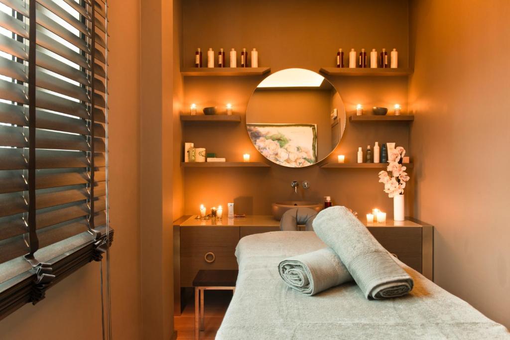 Kúpele alebo wellness v ubytovaní Rosa Grand Milano - Starhotels Collezione
