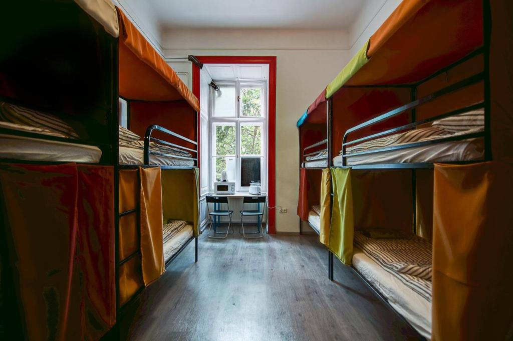 Postel nebo postele na pokoji v ubytování Pal's Mini Hostel