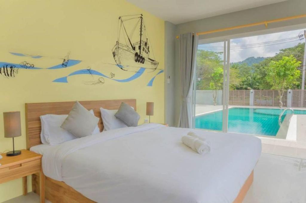 Bazén v ubytování Ao Nang Miti Resort nebo v jeho okolí