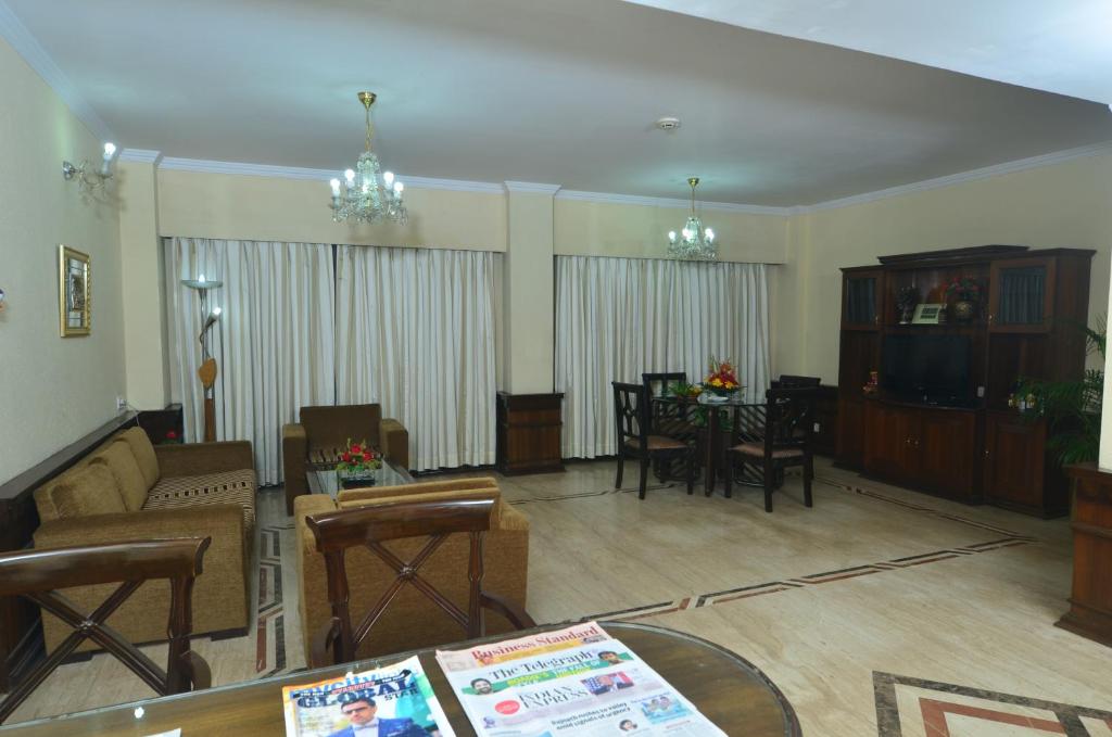 Posezení v ubytování Hotel Empires