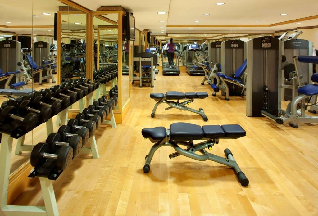 Fitness centrum a/nebo fitness zařízení v ubytování Grand Hyatt Muscat
