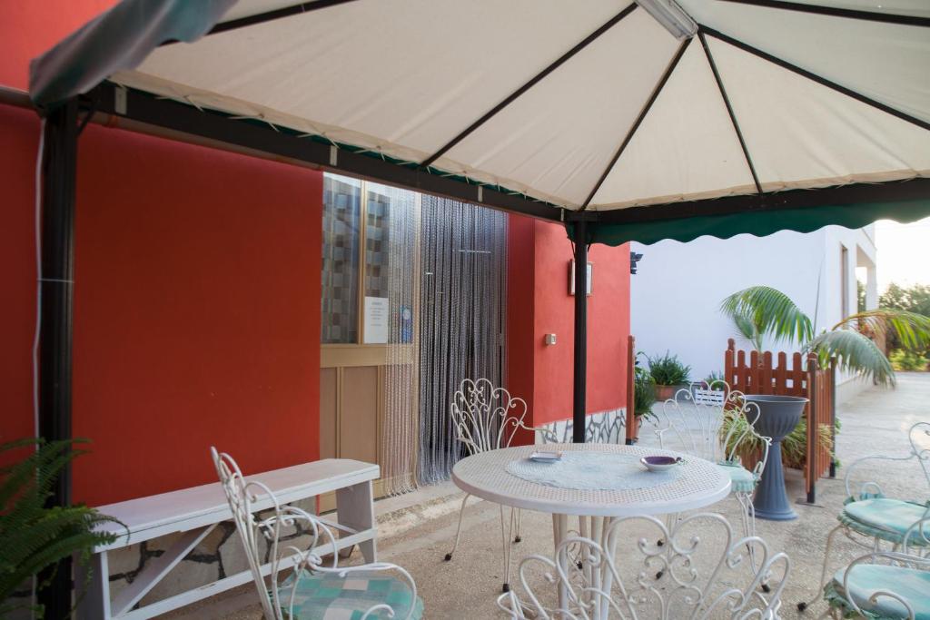 Balkon lub taras w obiekcie Acqua di Mare