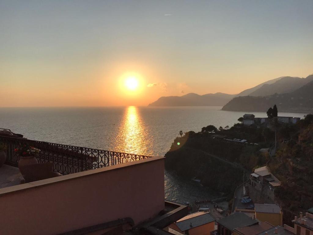 Příroda nedaleko penzionu v Manarola