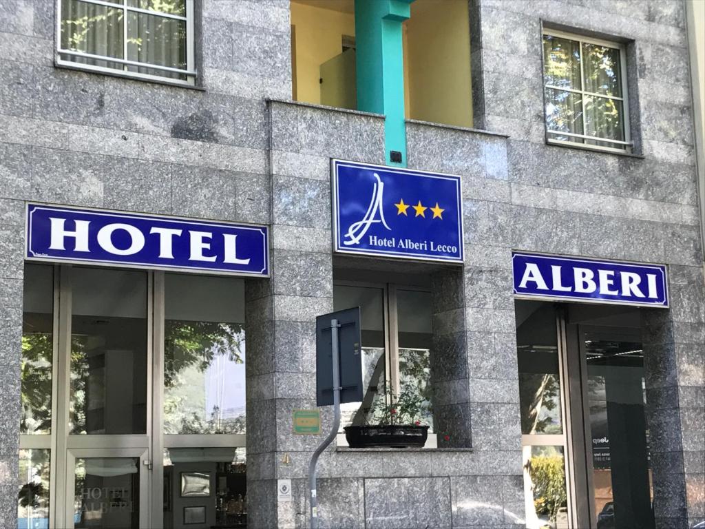Certifikát, hodnocení, plakát nebo jiný dokument vystavený v ubytování Hotel Alberi
