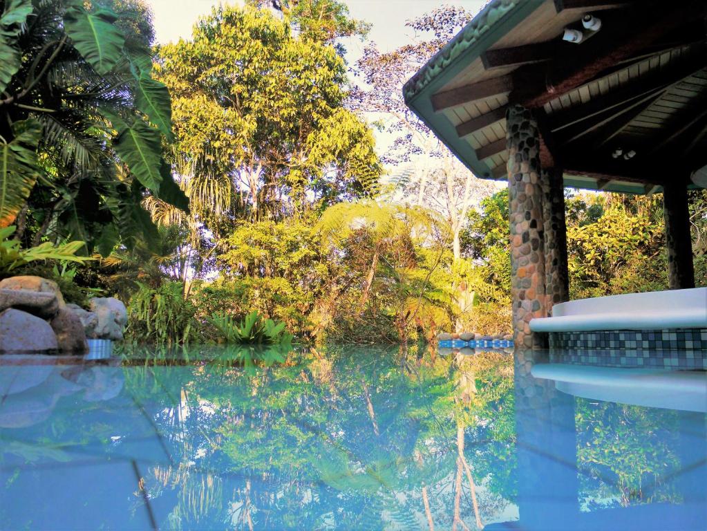 Bazén v ubytování Arahuana Jungle Resort & Spa nebo v jeho okolí