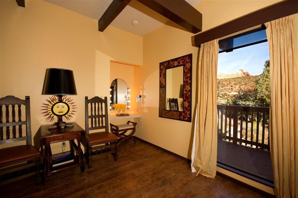 Nespecifikovaný výhled na hory nebo výhled na hory při pohledu z bed and breakfast
