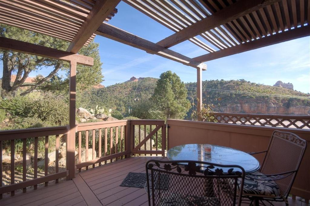 Balkón nebo terasa v ubytování Sedona Views Bed and Breakfast