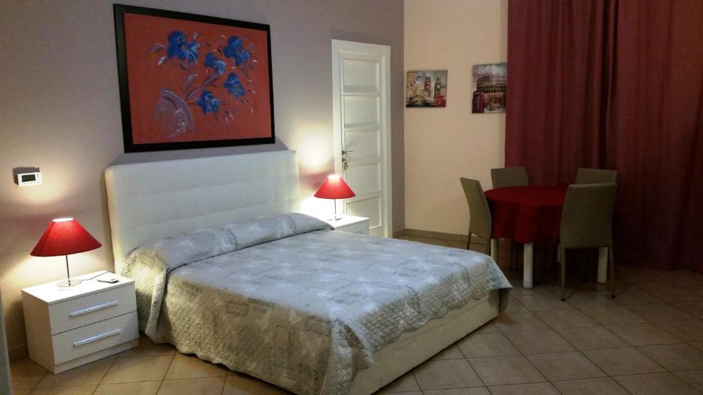 Postel nebo postele na pokoji v ubytování Tortugas B&B