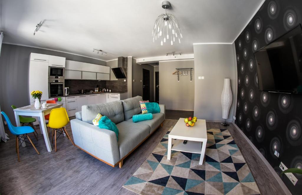 Posedenie v ubytovaní Apartamenty Centrum