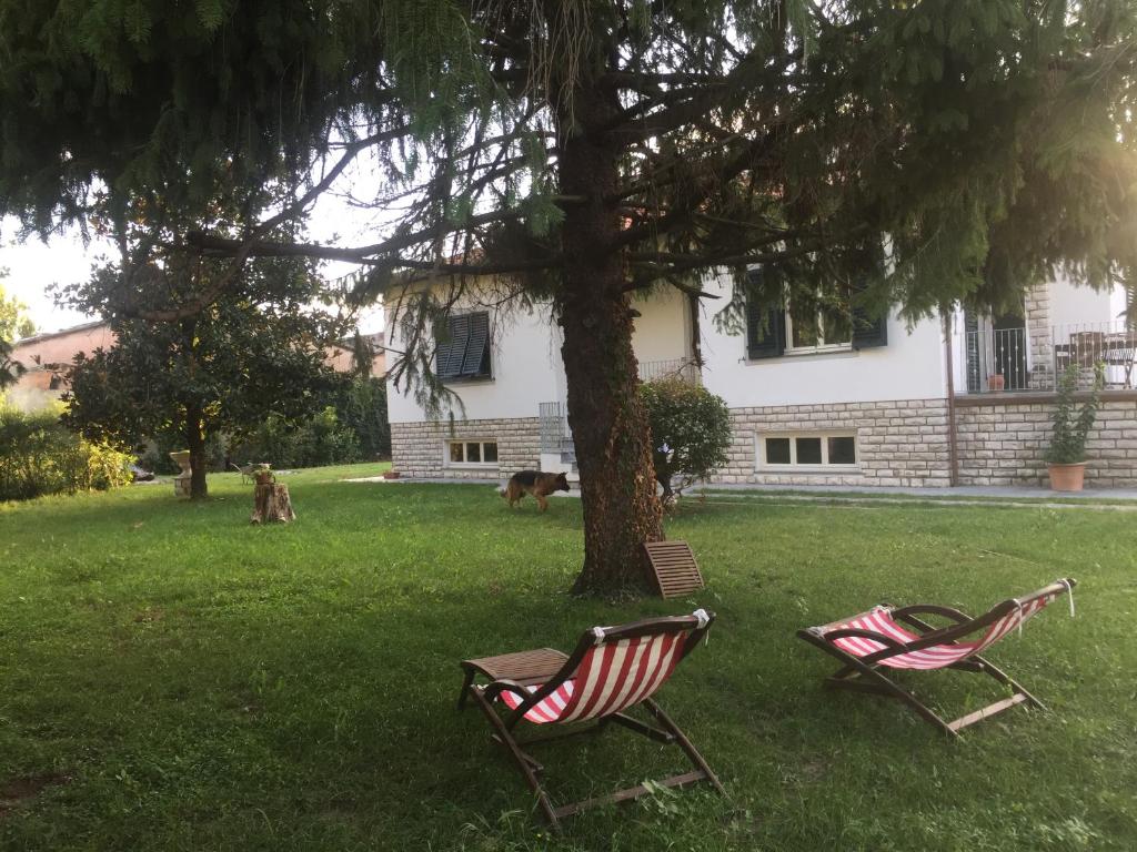 Ogród w obiekcie Villa Grespola