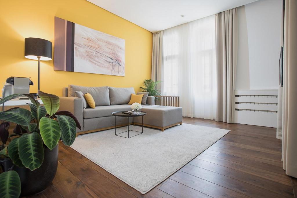 Posezení v ubytování Dominic Smart & Luxury Suites - Terazije
