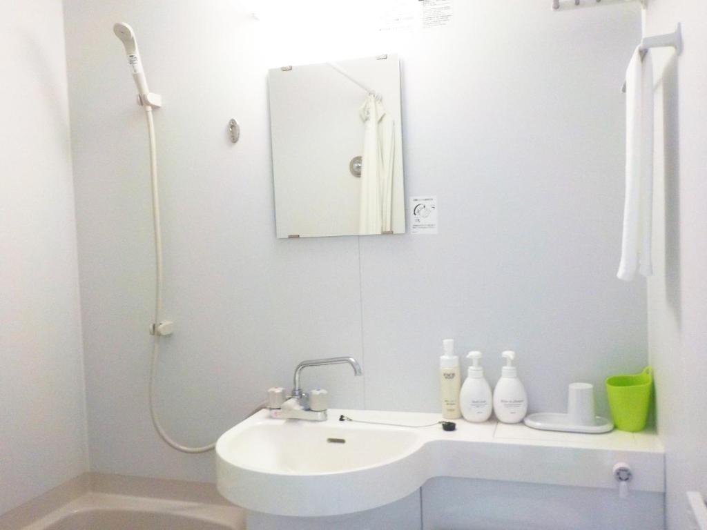 Koupelna v ubytování Hotel Crown Hills Katsuta Nigo Motomachiten