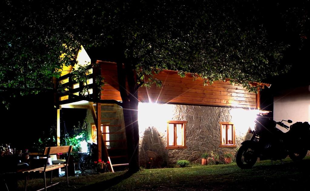 Budova, kde se bed and breakfast nachází