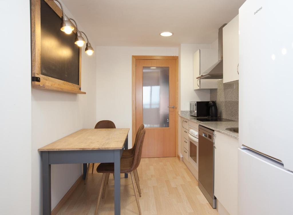 Kuchnia lub aneks kuchenny w obiekcie Apartment Beach Front Canet