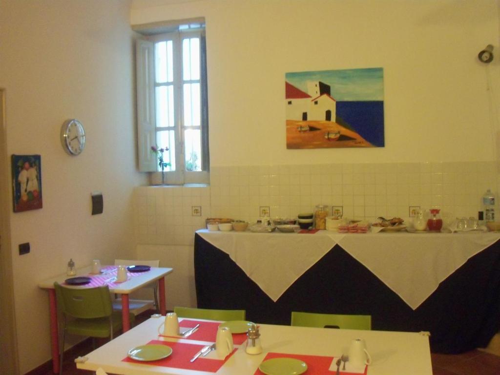 Jedlo v ubytovaní bed & breakfast alebo blízkom okolí