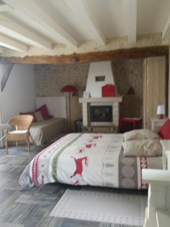 chambres des rosiers - Sala Familiar Con Terraza