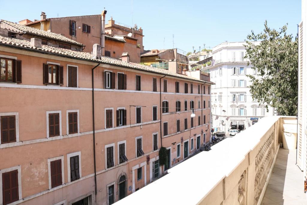 a view from the roof of a building at Rome Kings Suite in Rome