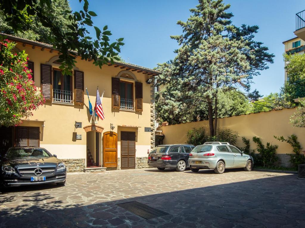 Budynek, w którym mieści się hotel
