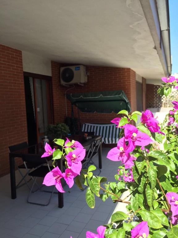 Balkón nebo terasa v ubytování B&B Le Saline