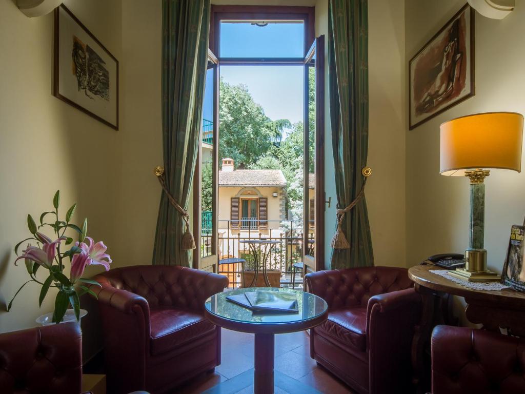 Część wypoczynkowa w obiekcie Hotel Panama