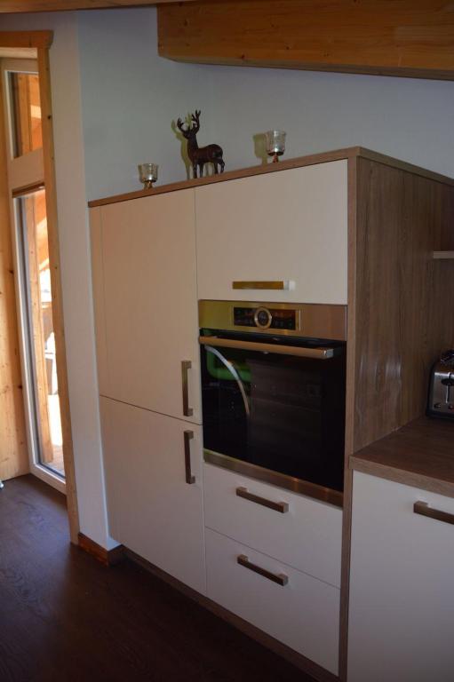 A kitchen or kitchenette at Chalet Christine