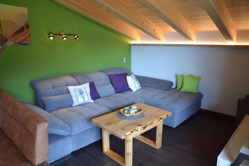 A seating area at Chalet Christine