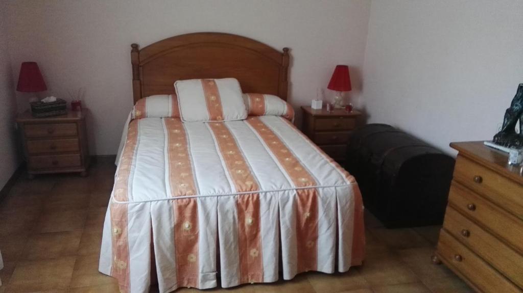 Postel nebo postele na pokoji v ubytování Casa Rustica Neiro