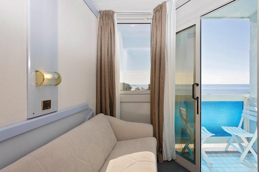 Posezení v ubytování Hotel Plavi Plava Laguna