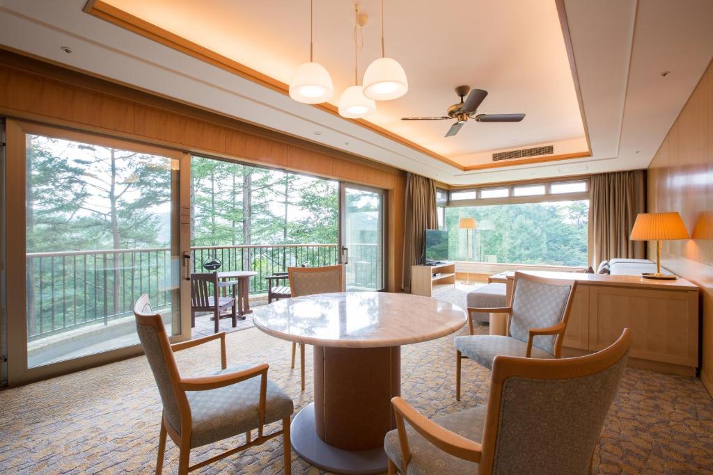Posezení v ubytování Karuizawa Asama Prince Hotel