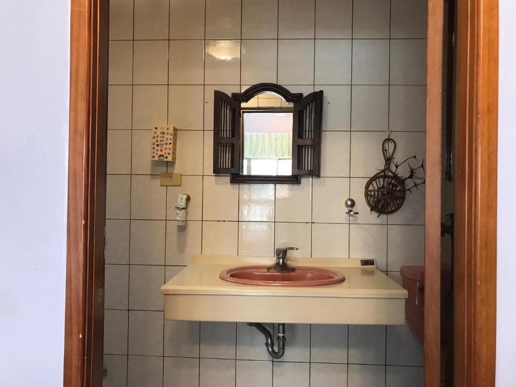 Koupelna v ubytování Sin Ya Homestay