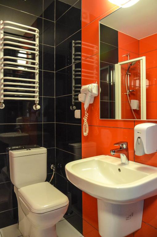 Kúpeľňa v ubytovaní Hotel Level