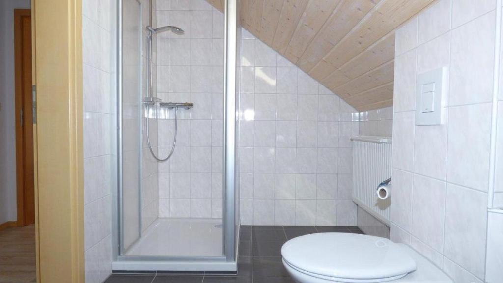 Koupelna v ubytování Gästehaus Jutta