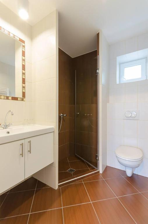 Koupelna v ubytování Babi Guesthouse - Babi Vendégház