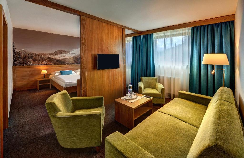 Posezení v ubytování Hotel FIS