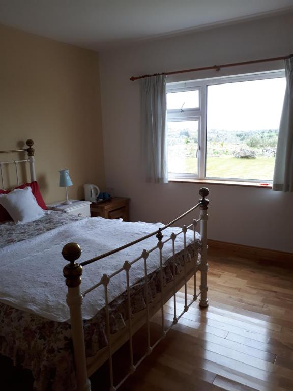 Voodi või voodid majutusasutuse Tullaleagan Guesthouse toas