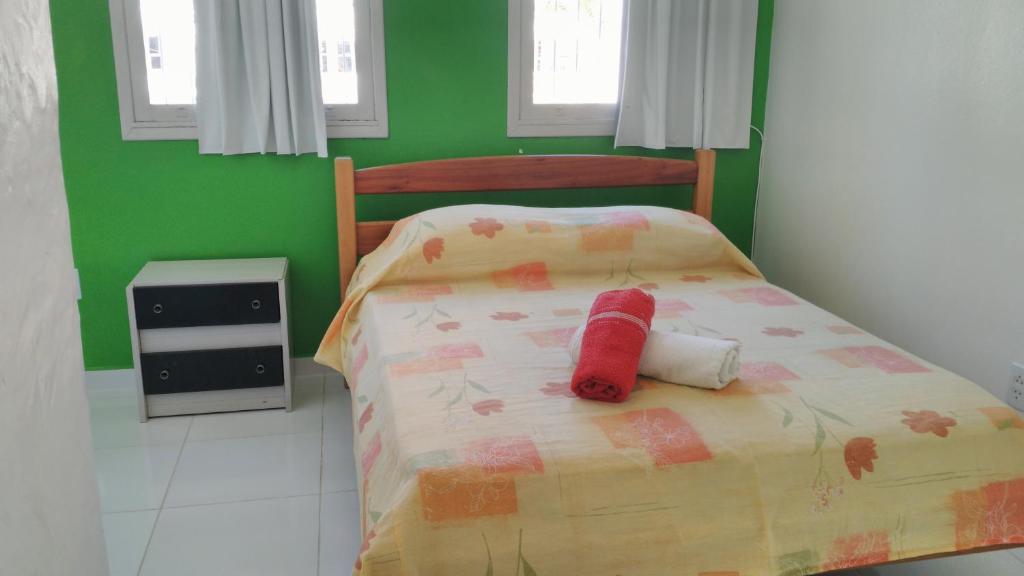 Cama o camas de una habitación en Residencial Casabella