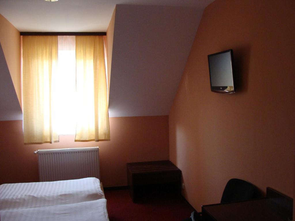 TV a/nebo společenská místnost v ubytování Hostel Lan