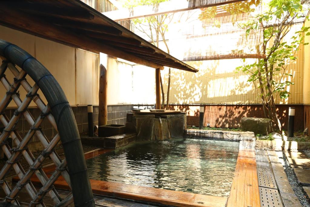 Bazén v ubytování Kamiyamada Hotel nebo v jeho okolí