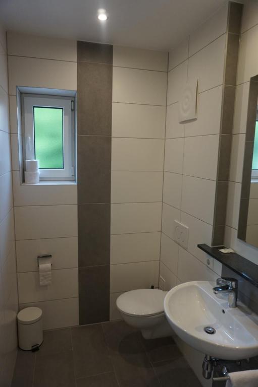 Kúpeľňa v ubytovaní Gösserhof