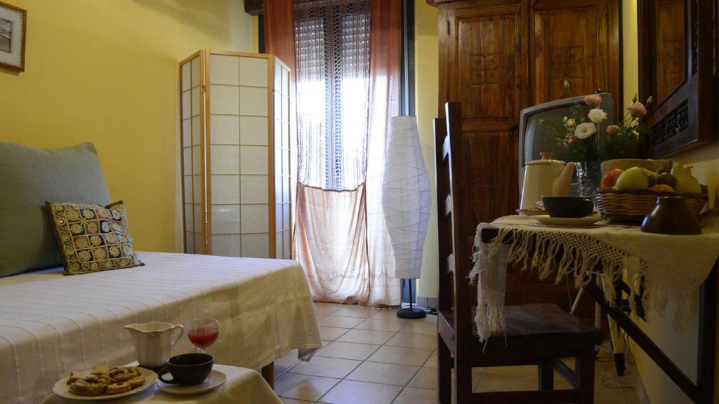Postel nebo postele na pokoji v ubytování Terre del Sud