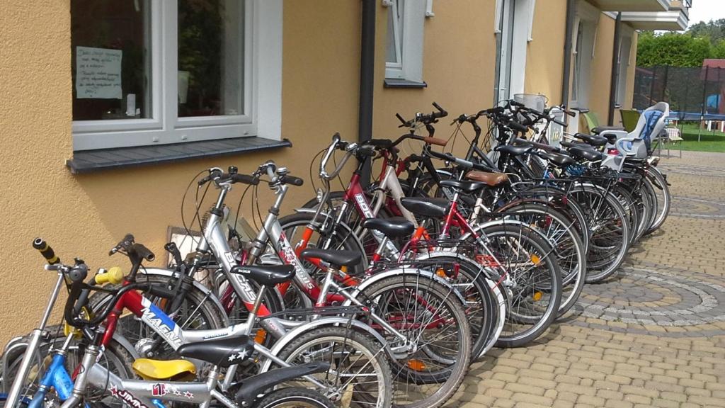 Jazda na bicykli v okolí ubytovania VILLA DORA - CENTRUM, BASEN, Plac zabaw, Parking