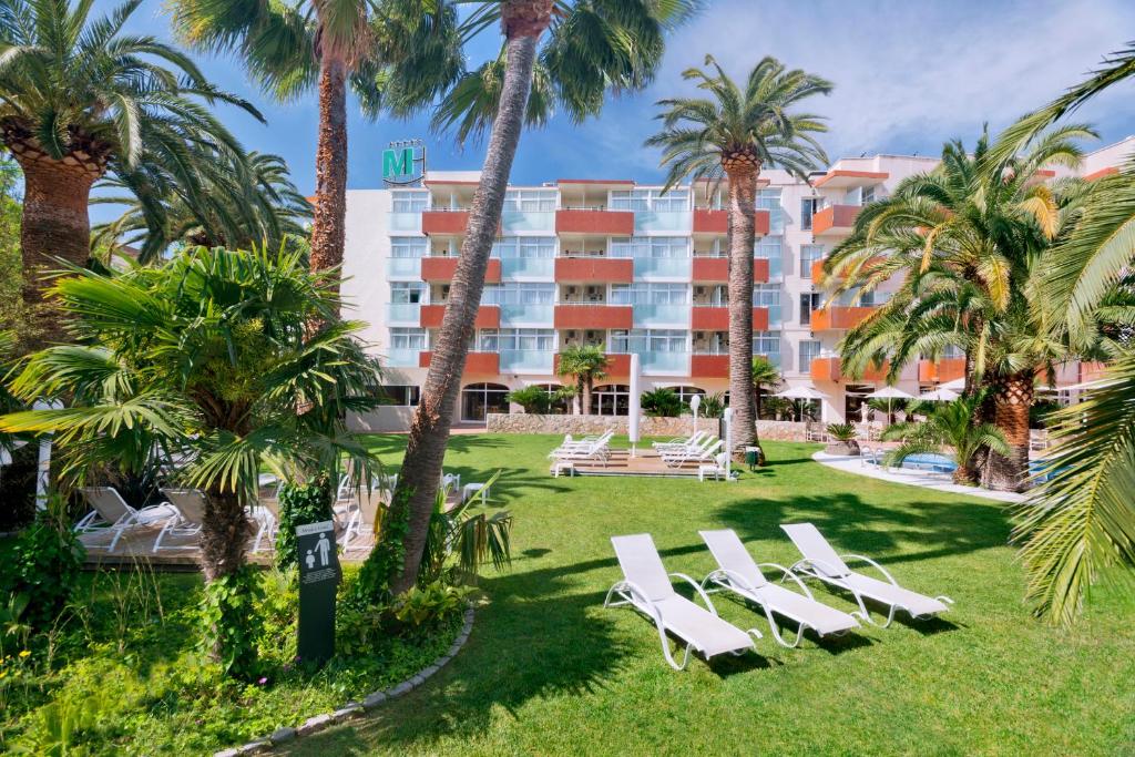 Zahrada ubytování Mònica Hotel