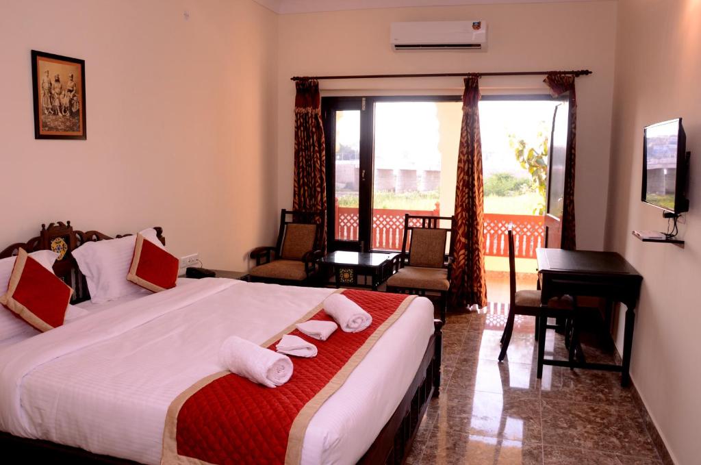 Moti Mahal - A Heritage Haveli - Chambre Double Avec Vue En Montagne