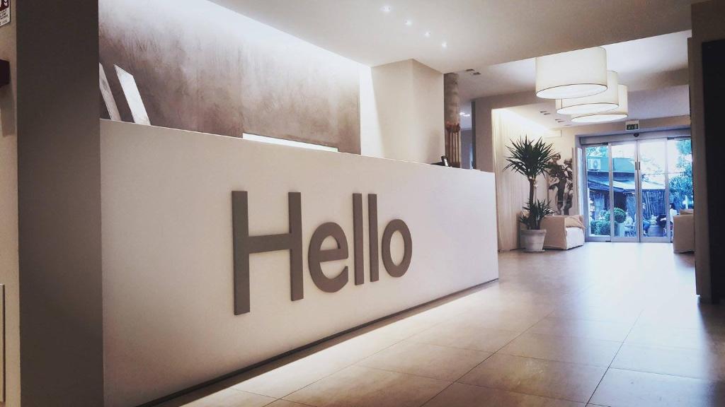 Vstupní hala nebo recepce v ubytování Hotel Europa Monetti
