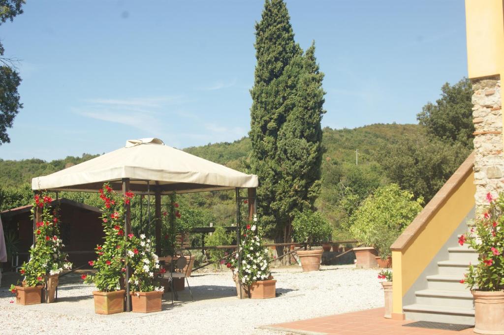 Vonkajšia záhrada v ubytovaní Agriturismo Spazzavento
